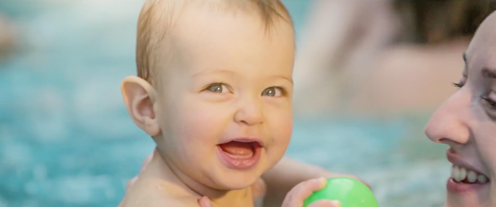 Babyschwimmen Imagefilm, Saarland Therme