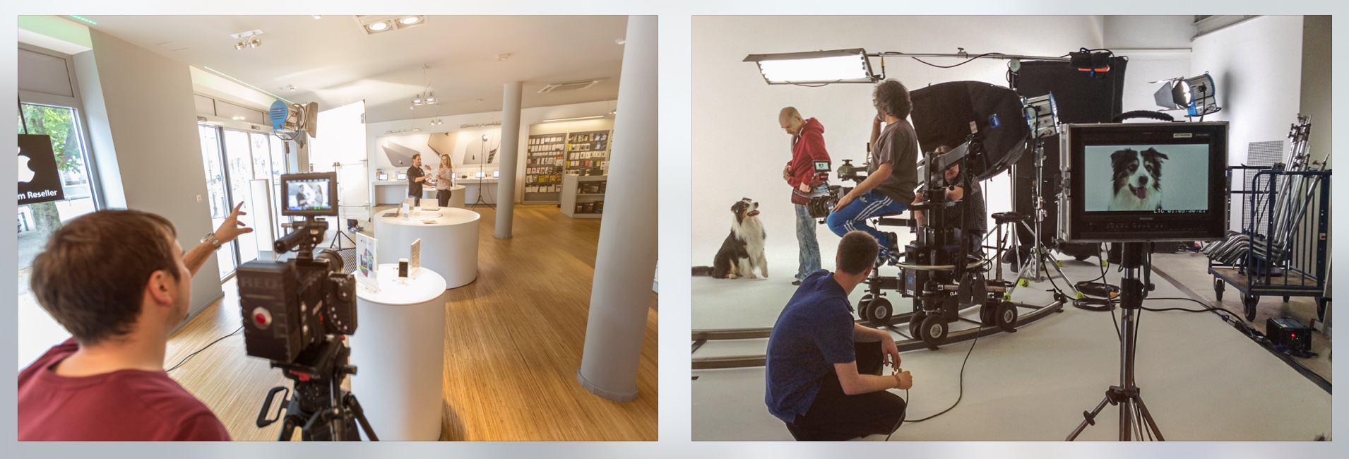 Professioneller Imagefilm und Werbefilm Dreh mit RED Kamera durch imagefilme.com